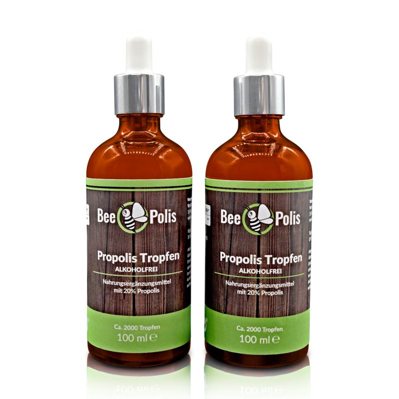 BeePolis Propolis Tropfen 100ml Doppelpack Cover
