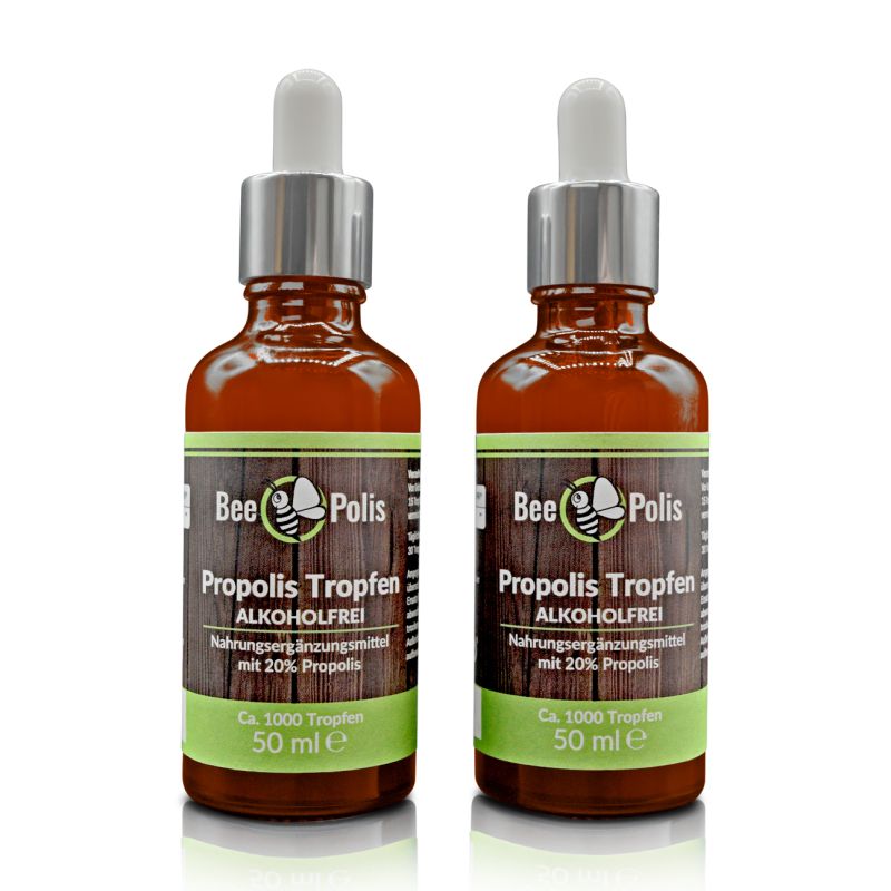 BeePolis Propolis Tropfen 50ml Doppelpack Cover