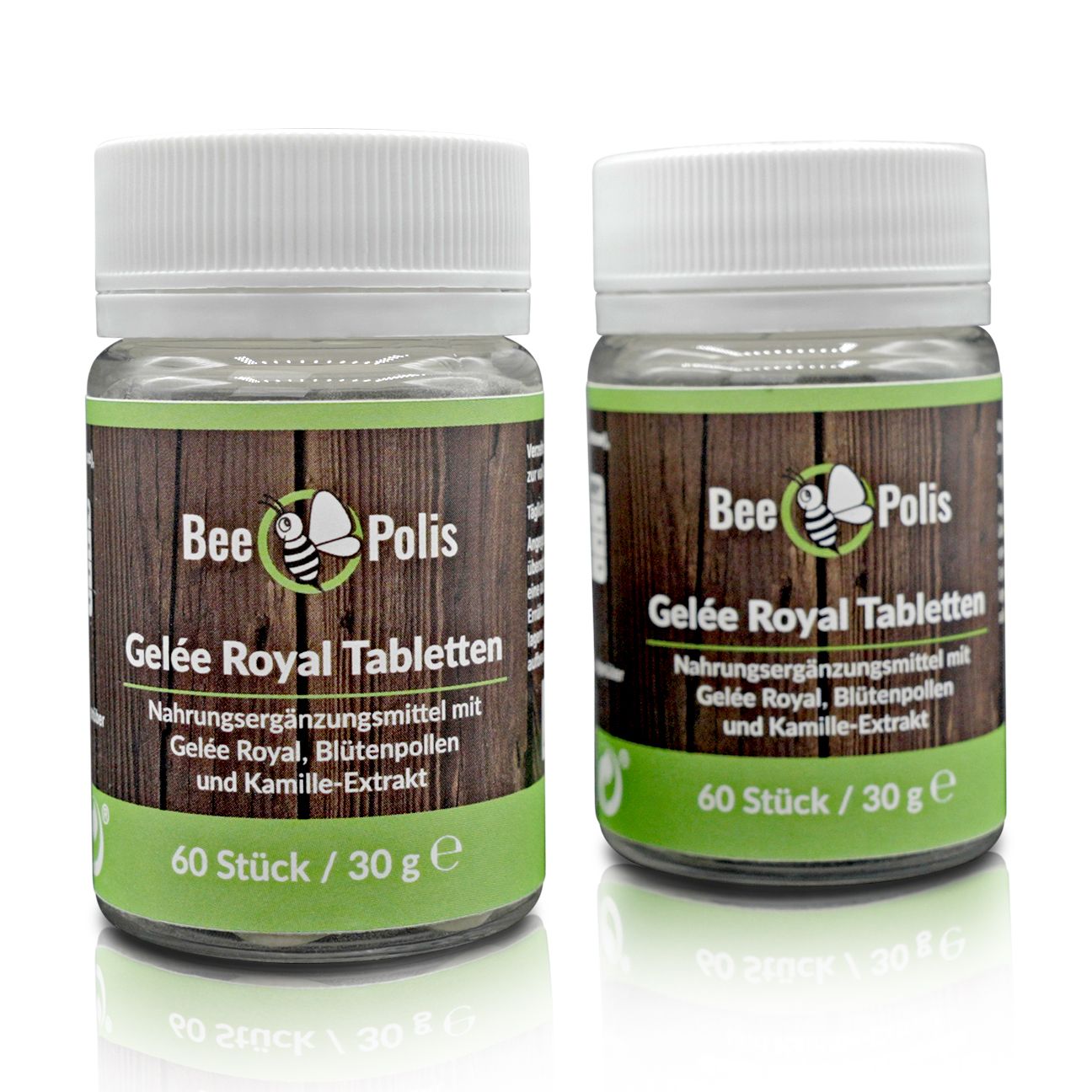 BeePolis Gelée Royal Tabletten 60 Stück Doppelpack Cover
