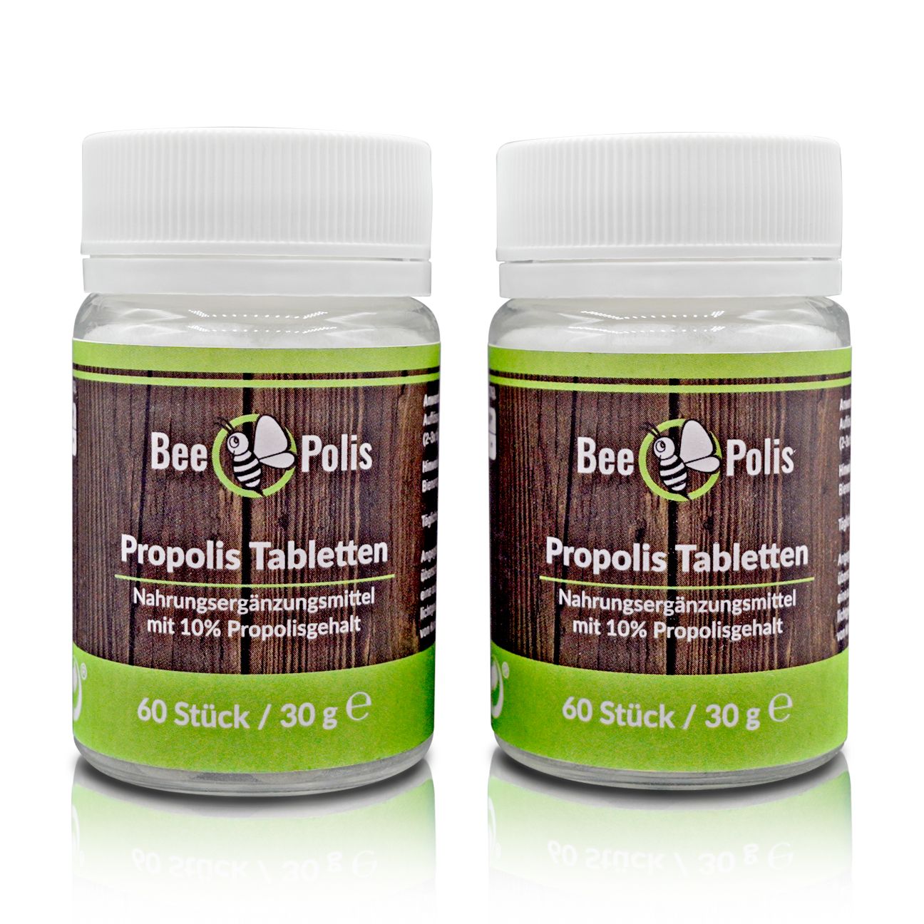 BeePolis Propolis Tabletten 60 Stück Doppelpack Cover